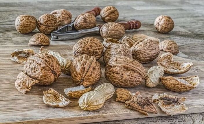 Différentes noix pour la santé masculine